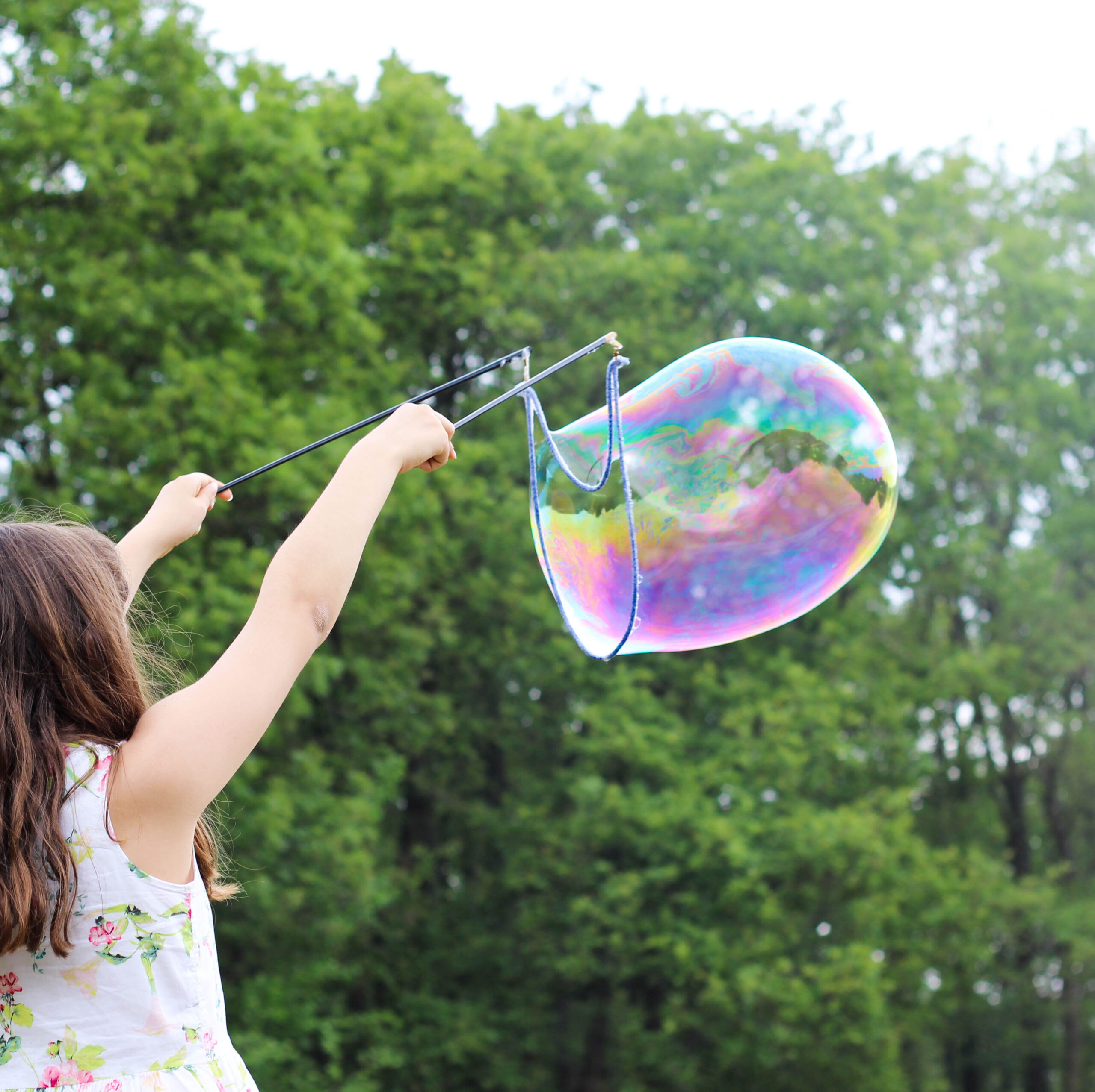 Riesenseifenblasen Kinderbetreuung Veranstaltung Dresden